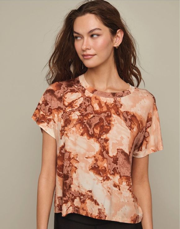 Abstract Print Tee