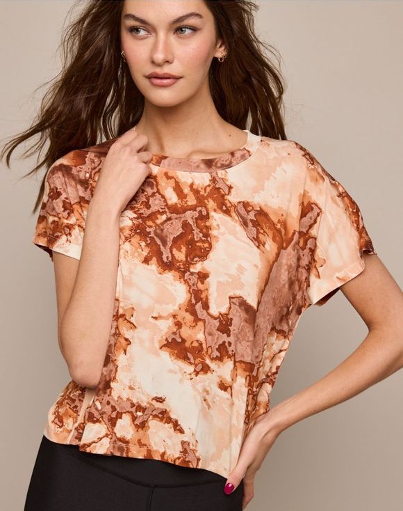 Abstract Print Tee
