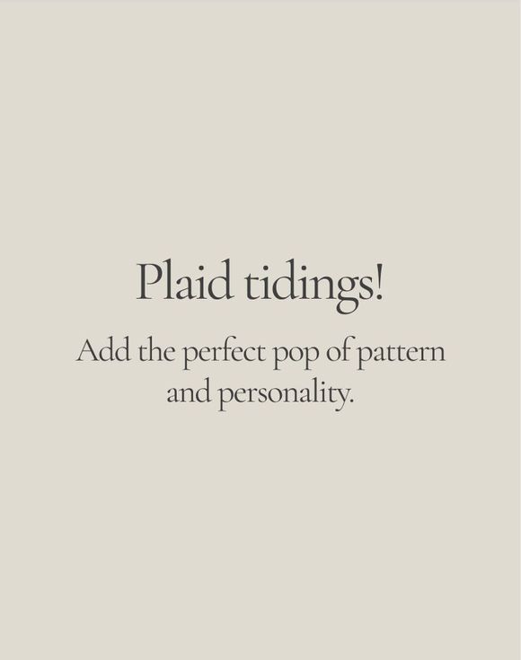 Merry in Plaid Charm Necklace - Plaid tidings promotional image