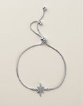 Sterling Silver CZ Cosmic Sparkle Bracelet