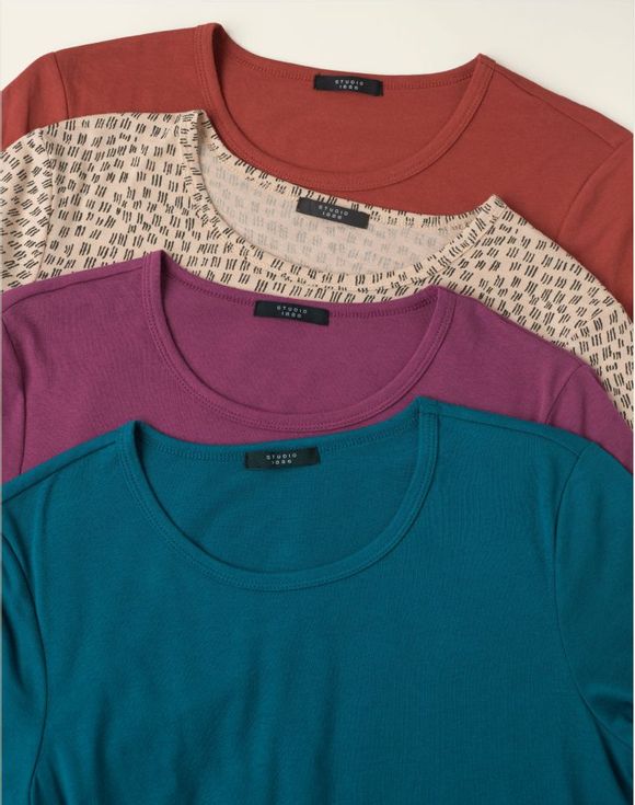 Four-Pack Easy Tees