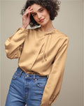 Tie-Neck Blouse $20.99 FINAL SALE