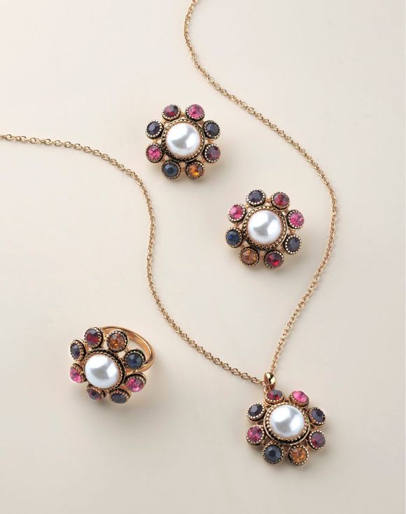 Pearly Rosetta Set