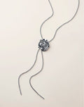 Vintage Rosebud Bolo Necklace