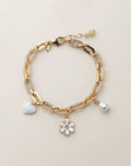 Sweet Daisy Charm Bracelet - full view