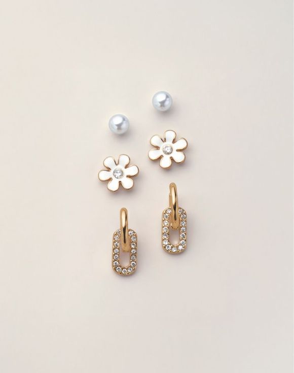 Sweet Daisy Earring Set