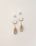 Sweet Daisy Earring Set
