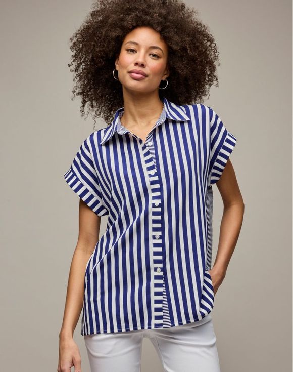 Mixed Stripe Top