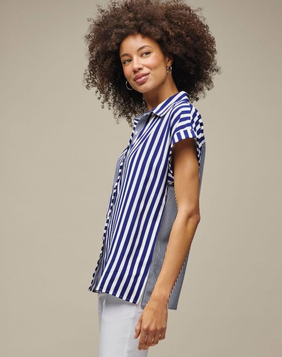Mixed Stripe Top