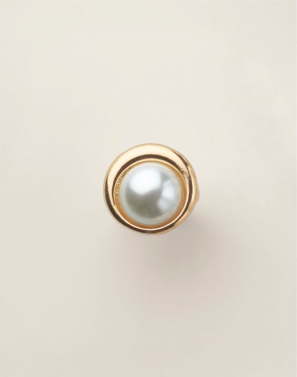 Boldly Yours Pearly Ring