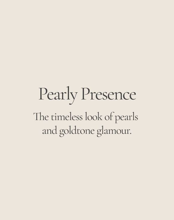 Boldly Yours Pearly Ring