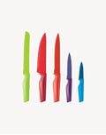 5 pc Coated Knife Set