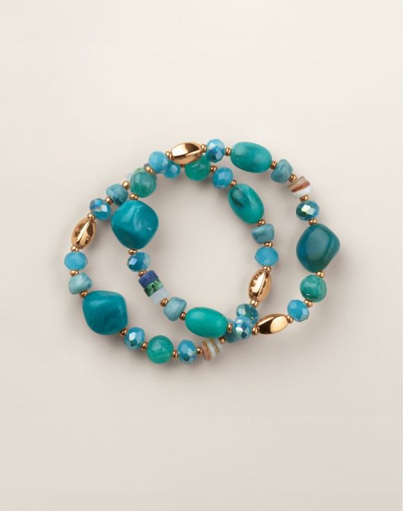 Riviera Blue Bracelet Set