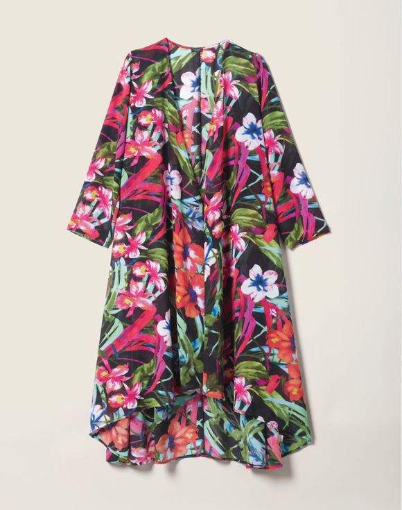 Botanical Sheer Cardigan
