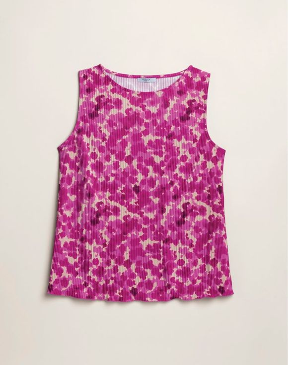 Floral Pleated Top $28.00