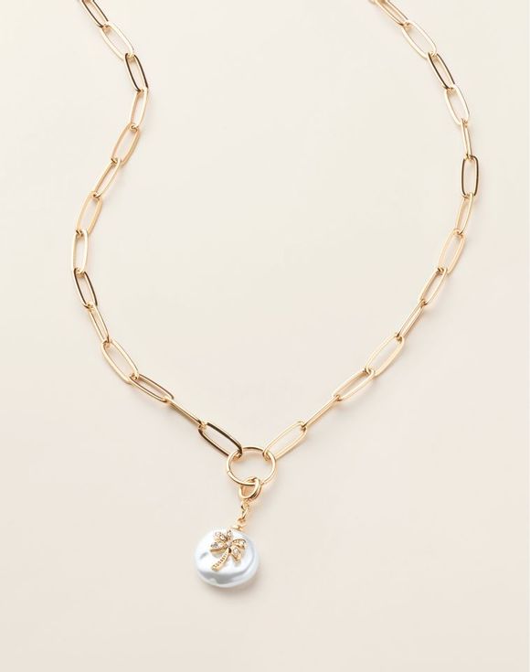 Link Up Paperclip Necklace