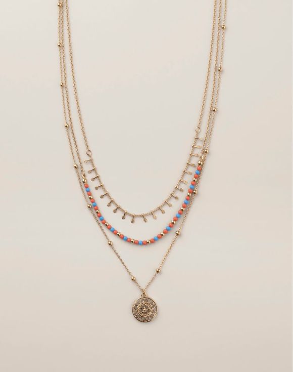 Radiant Horizon Layered Necklace