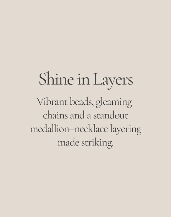 Radiant Horizon Layered Necklace