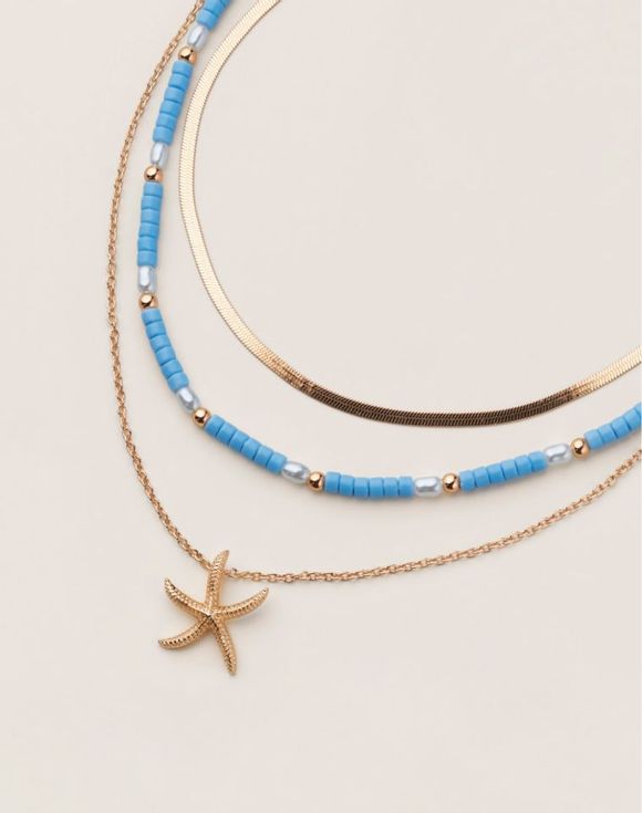 Star of the Shore Layered Necklace