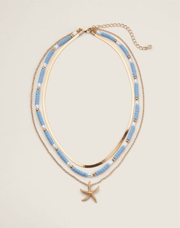 Star of the Shore Layered Necklace