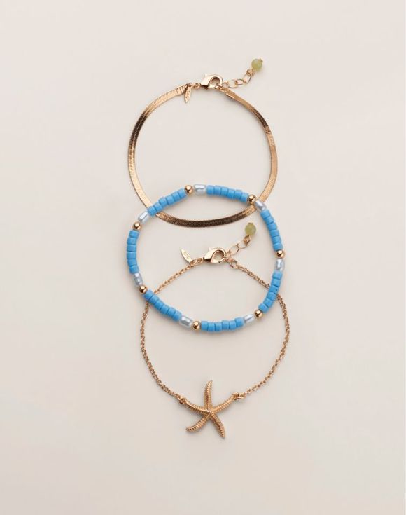 Star of the Shore Bracelet Set