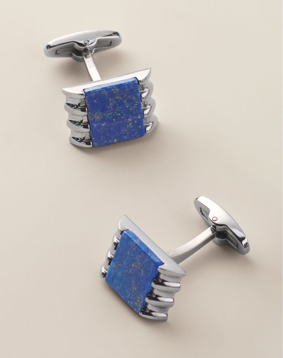 Men's Stainless Steel Blue Titan Lapis