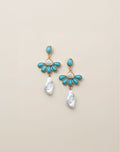Sea Petals Statement Earrings