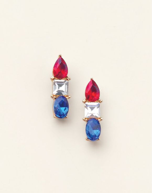 American Beauty Gem Necklace pendant close-up
