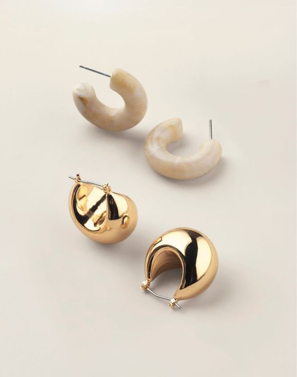 By The Shore Hoop Earring Pack