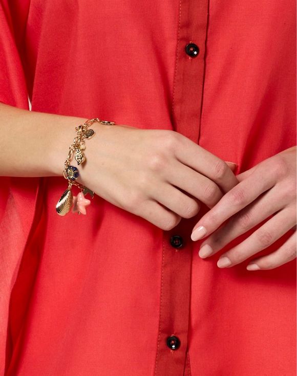 Coral Cove Charm Bracelet