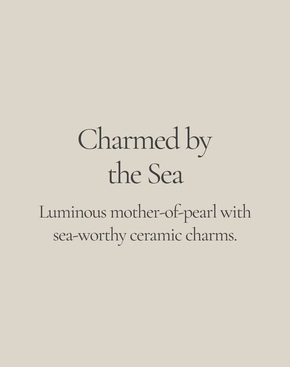 Saltwater Treasures Charm Necklace