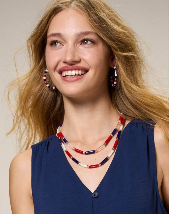 Heartland Americana Layered Necklace