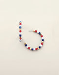 Heartland Americana Hoop Earrings