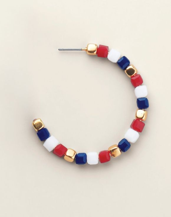 Heartland Americana Hoop Earrings