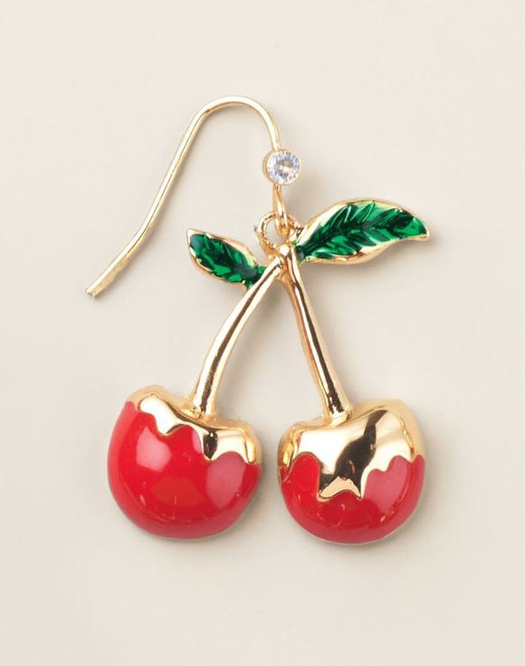 Cherry On Top Statement Earrings