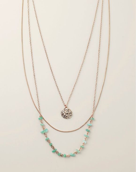 Delicate Harmony Long Layered Necklace