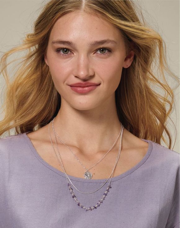 Delicate Harmony Long Layered Necklace