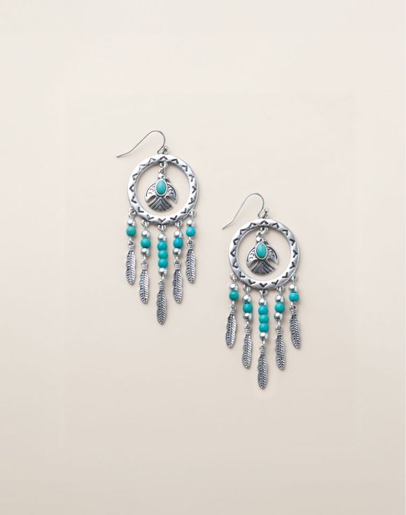 Boho Soul Dreamcatcher Earrings
