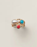 Sunset Sail Bead Ring
