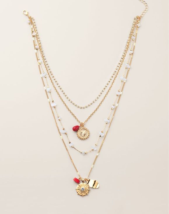 Nomad Sun Layered Necklace