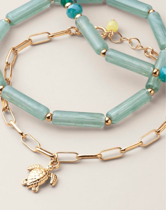 Lagoon Mist Bracelet Set