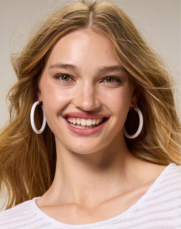 Santorini Lux Hoop Earrings