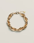 Tasteful Twist Bracelet - flat lay