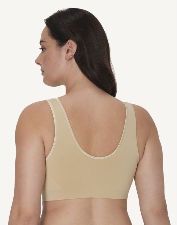 Bali One Smooth U Seamless Bralette - back view