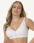 Bali Flawless Fit Wirefree Foam Bra DF1971 - front view in nude