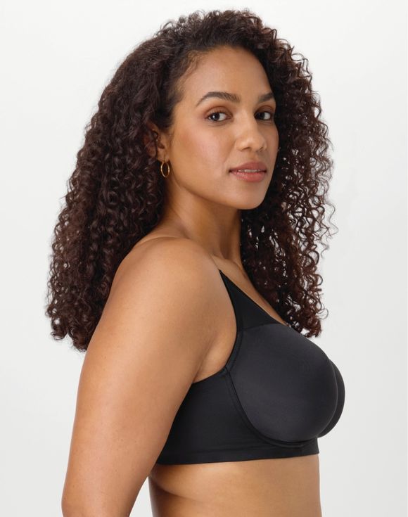 Bali Flawless Fit Wirefree Foam Bra DF1971 - front view in white