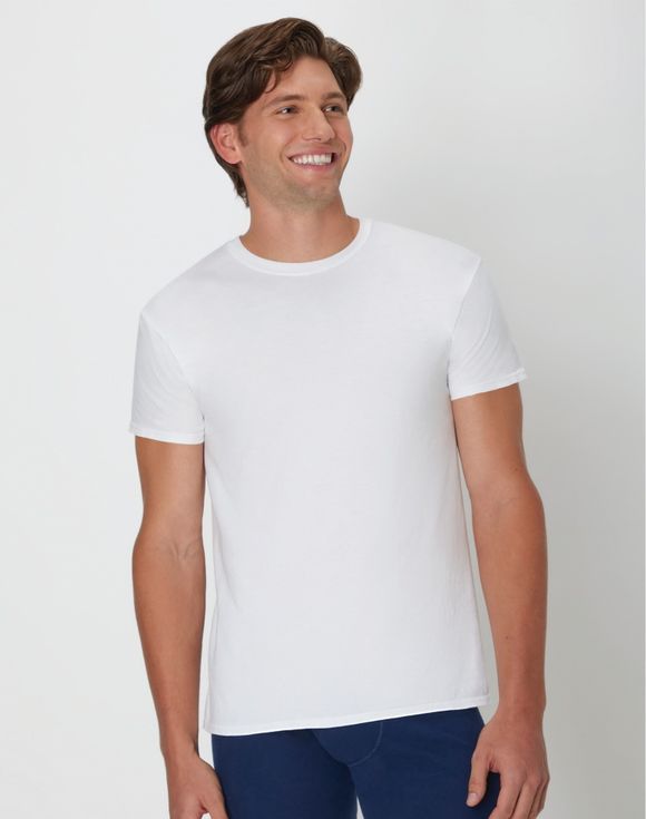 Men's Hanes® Ultimate 5-Pack ComfortSoft® Crewneck T-Shirt Undershirts