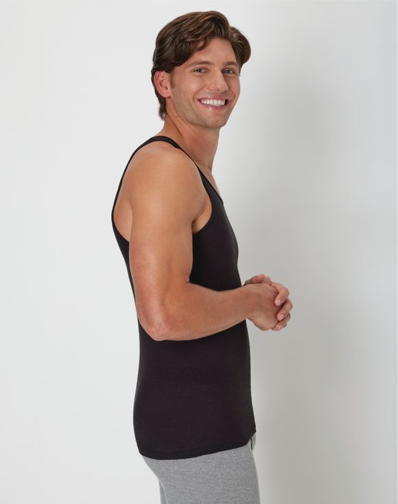 Men's Hanes® Ultimate 5-Pack ComfortSoft® Tank Top Undershirts (799DT5)