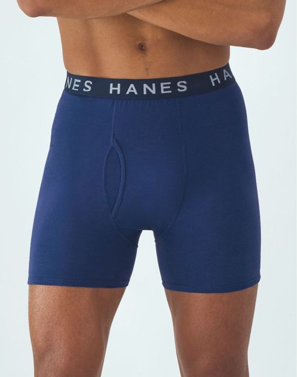 Men's Hanes® Ultimate 3-Pack ComfortBlend® Boxer Briefs Underwear, Moisture-Wicking (UBBBC3)