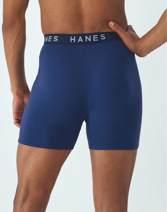 Men's Hanes® Ultimate 3-Pack ComfortBlend® Boxer Briefs Underwear, Moisture-Wicking (UBBBC3)